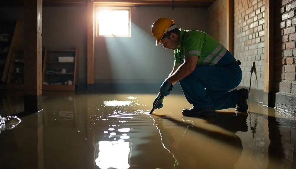 Professional water damage restoration services in De Leon, TX
